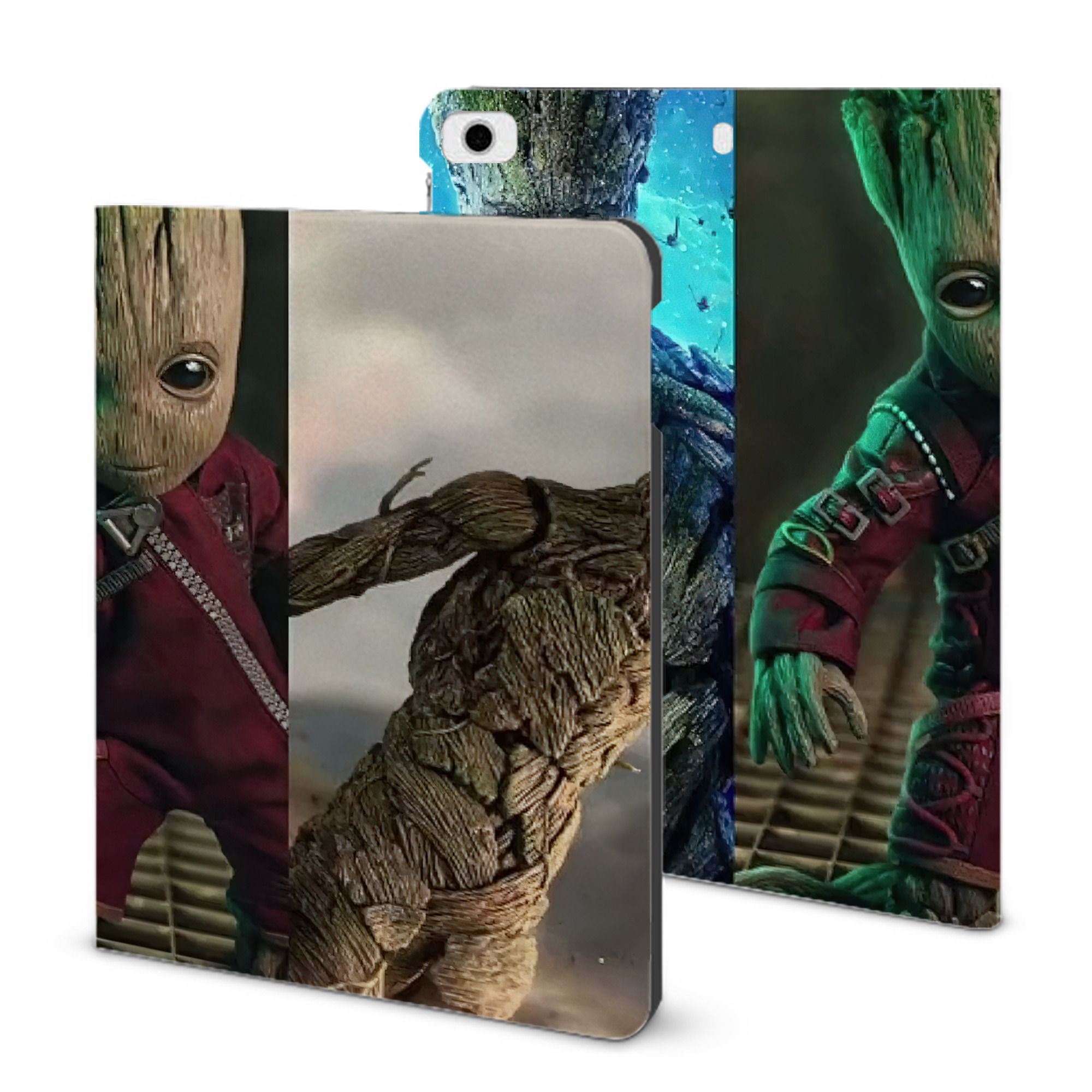 （画像用） アベンジャーズ The Avengers IPad ケース ブック型 PUレザー TPU 耐衝撃 軽量 薄型 ペン収納なし 全面保護 IPad 各モデル対応